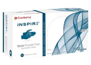 Inspire™ Nitrile gloves by Cranberry