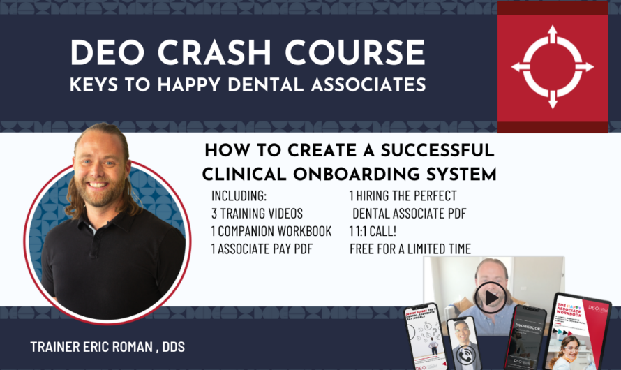 Crash Course: Keys to Happy Dental Associates